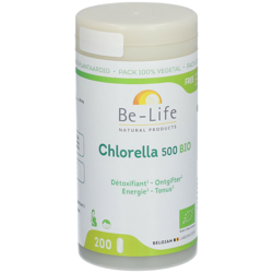 Be-Life Chlorella 500 características