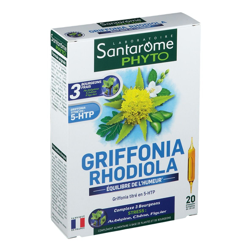 Santarome Bio Griffonia Rhodiola 3 Bourgeons Bio et Frais precio