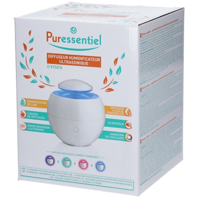 Puressentiel Diffuseur Humidificateur Ultrasonique O'xygen