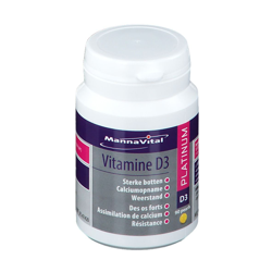 MannaVital Vitamine D3 Platinum Pearls precio