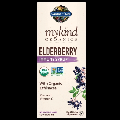 mykind Organics Herbal Sirop de Sureau - 195ml