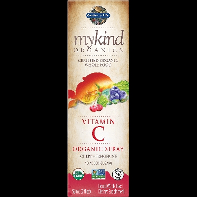 mykind Organics Spray Vitamine C - Cerise et Mandarine - 58ml