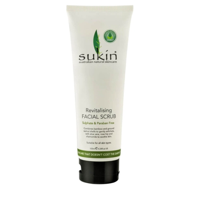 Exfoliant revitalisant pour le visage de Sukin (125 ml)