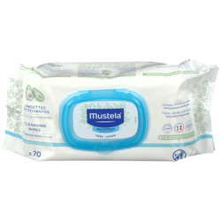 mustela® Bébé Enfant Lingettes Nettoyantes à l'Avocat Peau Normale en oferta