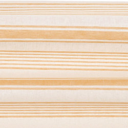 Tissu épais rayures horizontales Baya écru jaune en oferta