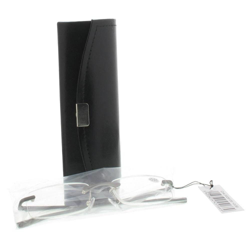 pharmaGLASSES® Lunettes de lecture 'Rimless' Gris +3.00 en oferta