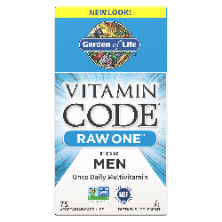 Vitamin Code Raw One Hommes - 75 Capsules características