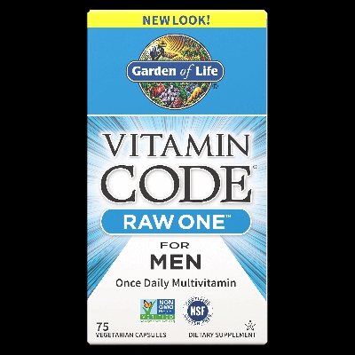 Vitamin Code Raw One Hommes - 75 Capsules