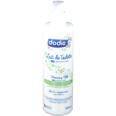 dodie® Lait de Toilette 3 en 1