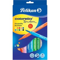Colorella Brushpen stylo fin Multicolore 10 pièce(s)
