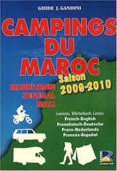 Campings du Maroc, Mauritanie, Sénégal, Mali : Guide critique características