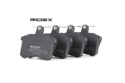RIDEX Plaquettes De Frein 402B0021 Jeu De Plaquettes De Frein,Jeu de plaquettes de frein, frein à disque AUDI,FIAT,ALFA ROMEO,A4 8D2, B5 características