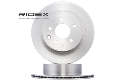 RIDEX Disques De Frein 82B0151 Frein à Disque,Disque de frein RENAULT,NISSAN,INFINITI,KOLEOS HY_,QASHQAI / QASHQAI +2 J10, JJ10,X-TRAIL T30,JUKE F15
