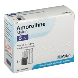 Amorolfine Mylan 5% características