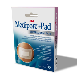 3M™ Medipore™ + Pad Pansement adhésif avec compresse absorbante (5 x 7,2 cm) 3562Ep precio