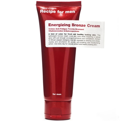 Recipe for Men Energizing Bronze Cream 75ml