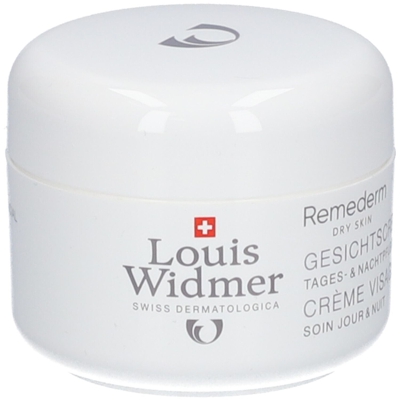 Louis Widmer Remederm Crème Visage légèrement parfumé