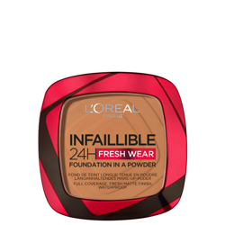 L'Oréal Paris Infallible 24 Hour Fresh Wear Foundation Powder 9g (Various Shades) - 330 Hazelnut en oferta