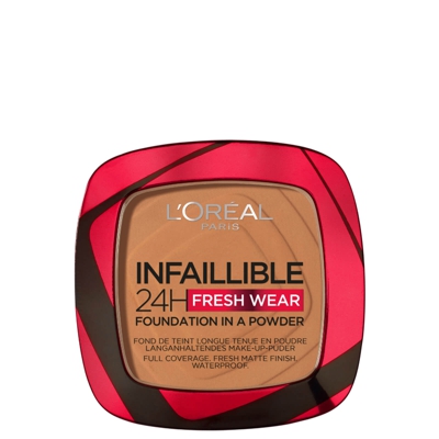 L'Oréal Paris Infallible 24 Hour Fresh Wear Foundation Powder 9g (Various Shades) - 330 Hazelnut