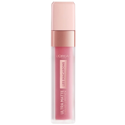 L'Oréal Paris Les Macarons Matte Liquid Lipstick 8ml (Various Shades) - 818 Dose of Rose