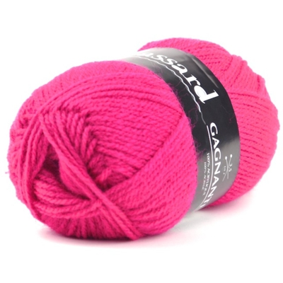 Pelote de laine gagnante fushia - Plassard