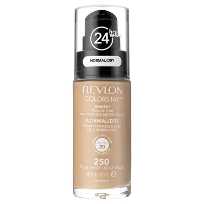 Fond de Teint Revlon Colorstay Make-Up Foundation pour Peaux Normales / Sèches (Divers Shades) - Fresh Beige