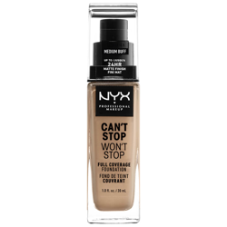 Fond de Teint 24 Heures Can't Stop Won't Stop NYX Professional Makeup (différentes teintes disponibles) - Medium Buff características