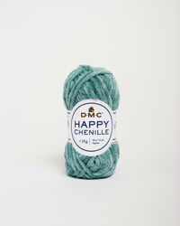 Pelote Happy chenille turquoise 30 características