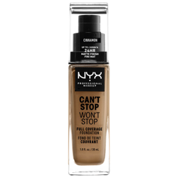 Fond de Teint 24 Heures Can't Stop Won't Stop NYX Professional Makeup (différentes teintes disponibles) - Cinnamon características