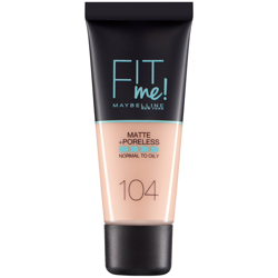 Fit Me! Maybelline Fond de Teint Matte + Poreless 30 ml (différentes teintes disponibles) - 104 Soft Ivory en oferta
