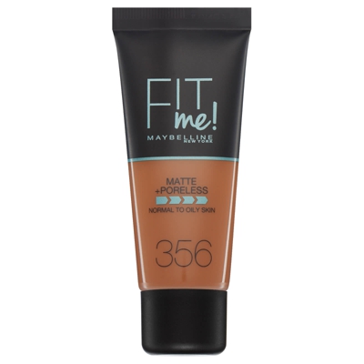 Fit Me! Maybelline Fond de Teint Matte + Poreless 30 ml (différentes teintes disponibles) - 356 Warm Coconut