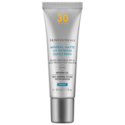Soin photoprotecteur matifiant 100 % minéral Mineral Matte UV Defense SPF 30 SkinCeuticals 30 ml precio