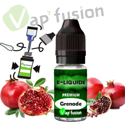 E liquide Grenade 10ml Vapfusion características