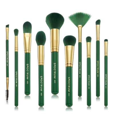 Spectrum Collections 10 Piece Malachite Brush Set
