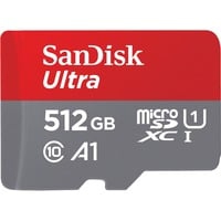 Ultra mémoire flash 512 Go MicroSDXC Classe 10, Carte mémoire