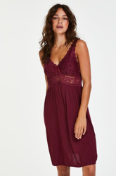 Hunkemöller Nuisette Modal Lace Rouge características