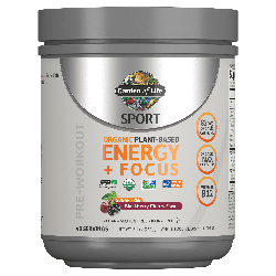Poudre Énergie Sport Organic Plant-Based - Mûre et Cerise Sans Sucre - 231g características
