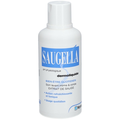 Saugella Dermoliquide Ligne Bleue Émulsion Lavante