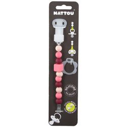 Nattou® Lapidou Attache-sucette Corail precio