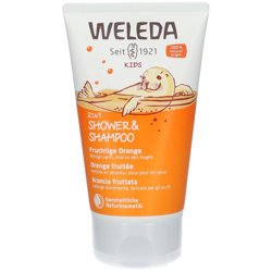 Weleda Kids Crème de Douche 2 en 1 Enfants - Orange fruitée características