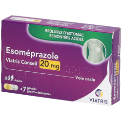 Oméprazole Mylan Conseil 20 mg características