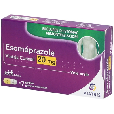 Oméprazole Mylan Conseil 20 mg