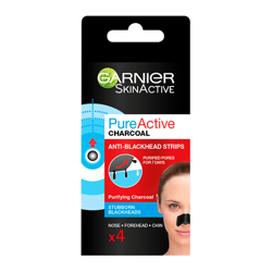 Patchs pour le Nez Anti-Points Noirs Pure Active Charbon Garnier x 4 características