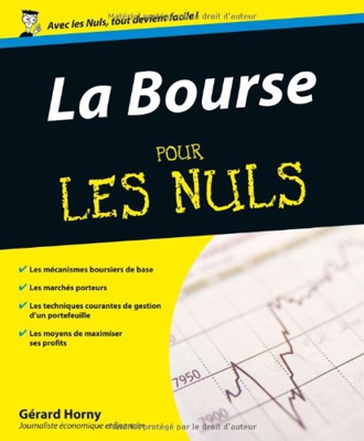La bourse pour les nuls