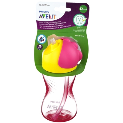 Tasse à Paille Avent Fille Rose Scf98/02