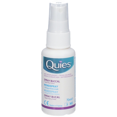 Quies spray anti-ronflement spray buccal miel citron
