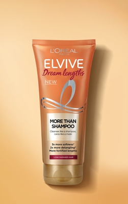 L'Oréal - Shampooing reconstructeur Dream Lengths, Noir