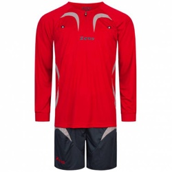 Zeus Hommes Arbitre Ensemble Maillot avec short Rouge precio