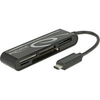91739 lecteur de carte mémoire USB 2.0 Noir