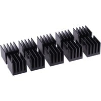 GPU Heatsinks 15x15mm Carte graphique Radiateur Noir, Refroidisseurs Chipset en oferta